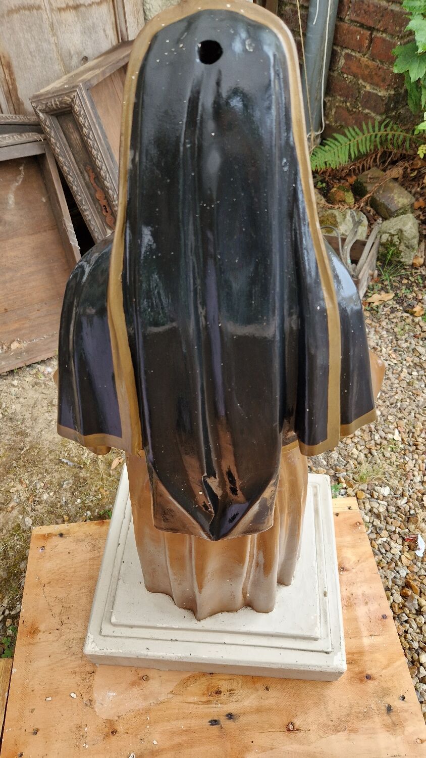 Large religious statue