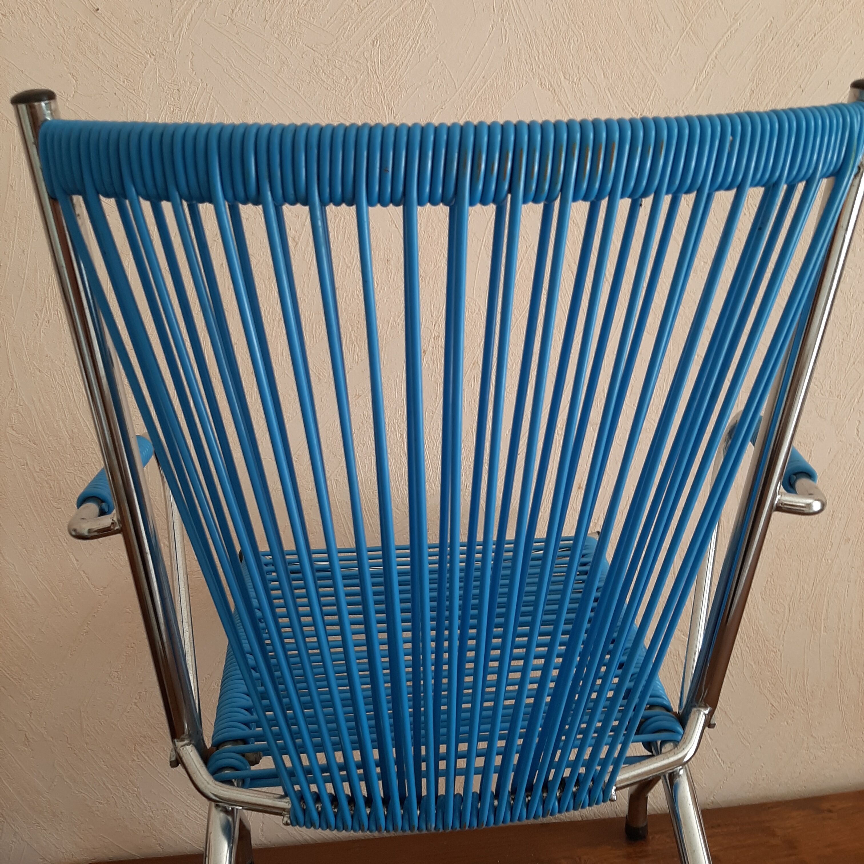 Scoubidou children's chair