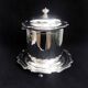 Victorian silver-plated biscuit tin