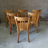 6 Bauman bistro chairs