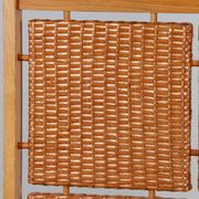 Rattan coat rack produced by Uluv in the 1960s