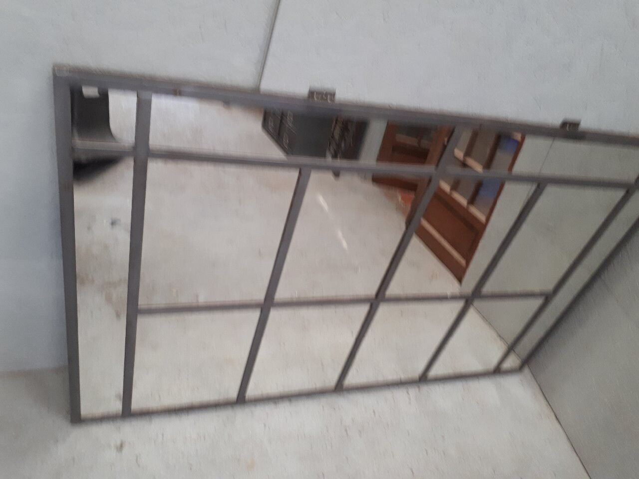 Industrial glass mirror