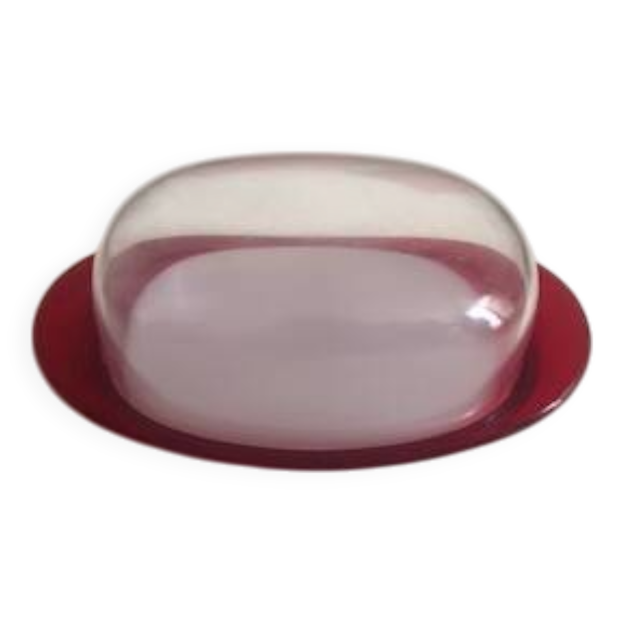 designer butter dish by Guzzini. Italy