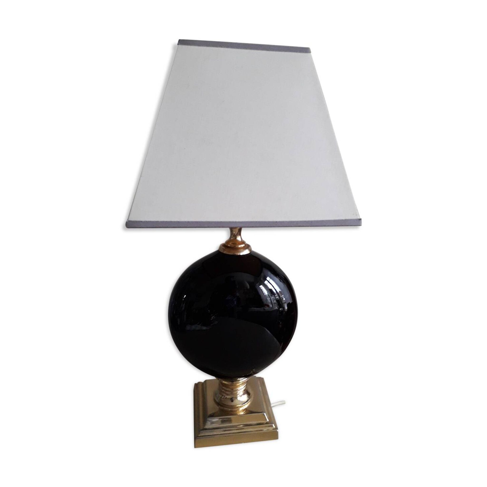 Lampe vintage avec pied en bakélite