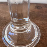 Glass candlesticks