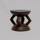 Bambara stool in wood (Mali)