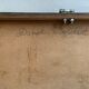 Antique wooden suitcase