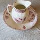 Creil and Montereau 19th century toilet set - Rare Chrysanthème model