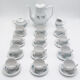Porcelain coffee service for 12 people, Bogucice, Poland, 1960s