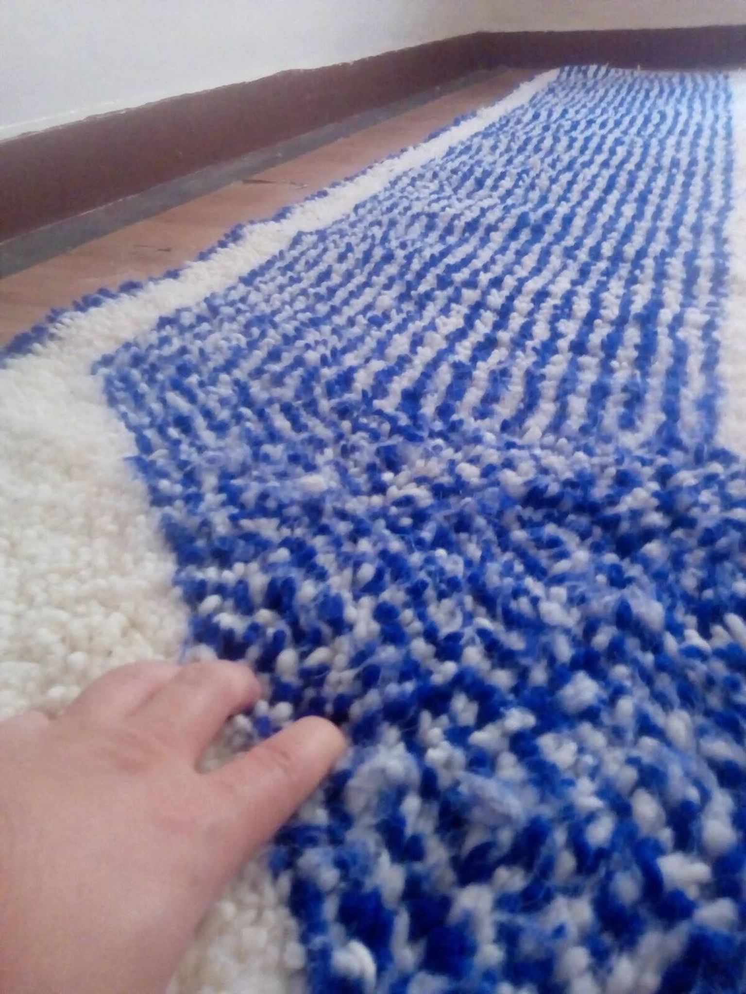Tapis berbère traditionnel 3 x 2 m