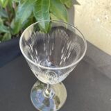 6 Baccarat wine glasses Molière service