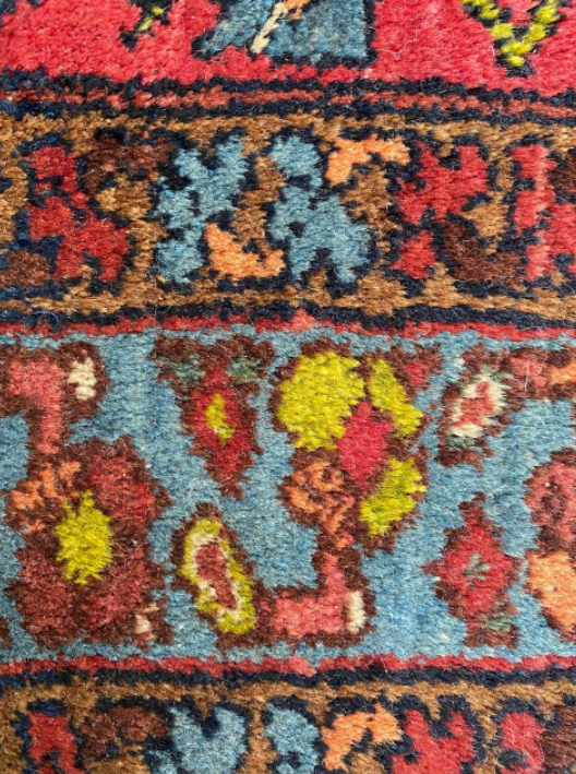 Mahal carpet late mid century 82x58cm