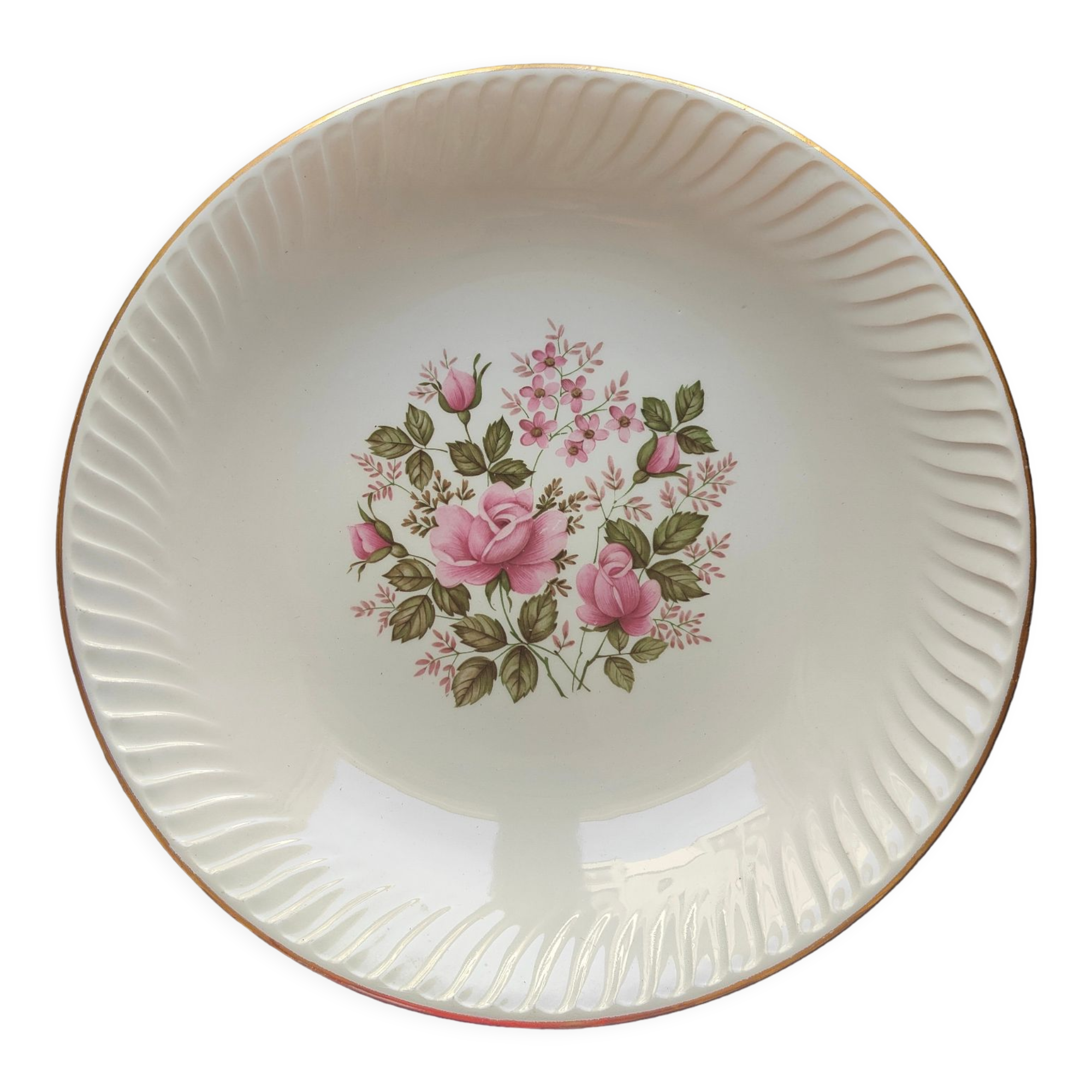Round hollow dish Gien