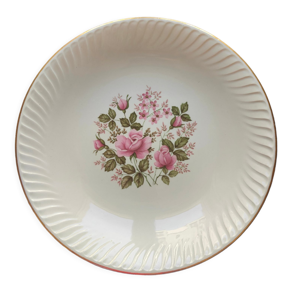 Plat rond creux Gien