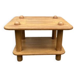 Table basse en pin vintage