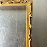 Antique art nouveau frame gilded wood measurements 25.5 cm x 19.5 cm