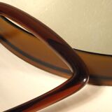 Round mirror and towel rack 1970