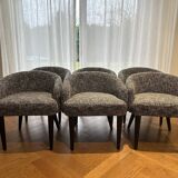 SET OF 6 CHAIRS Cambon black | Eichholtz Rizzo