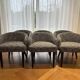 SET OF 6 CHAIRS Cambon black | Eichholtz Rizzo