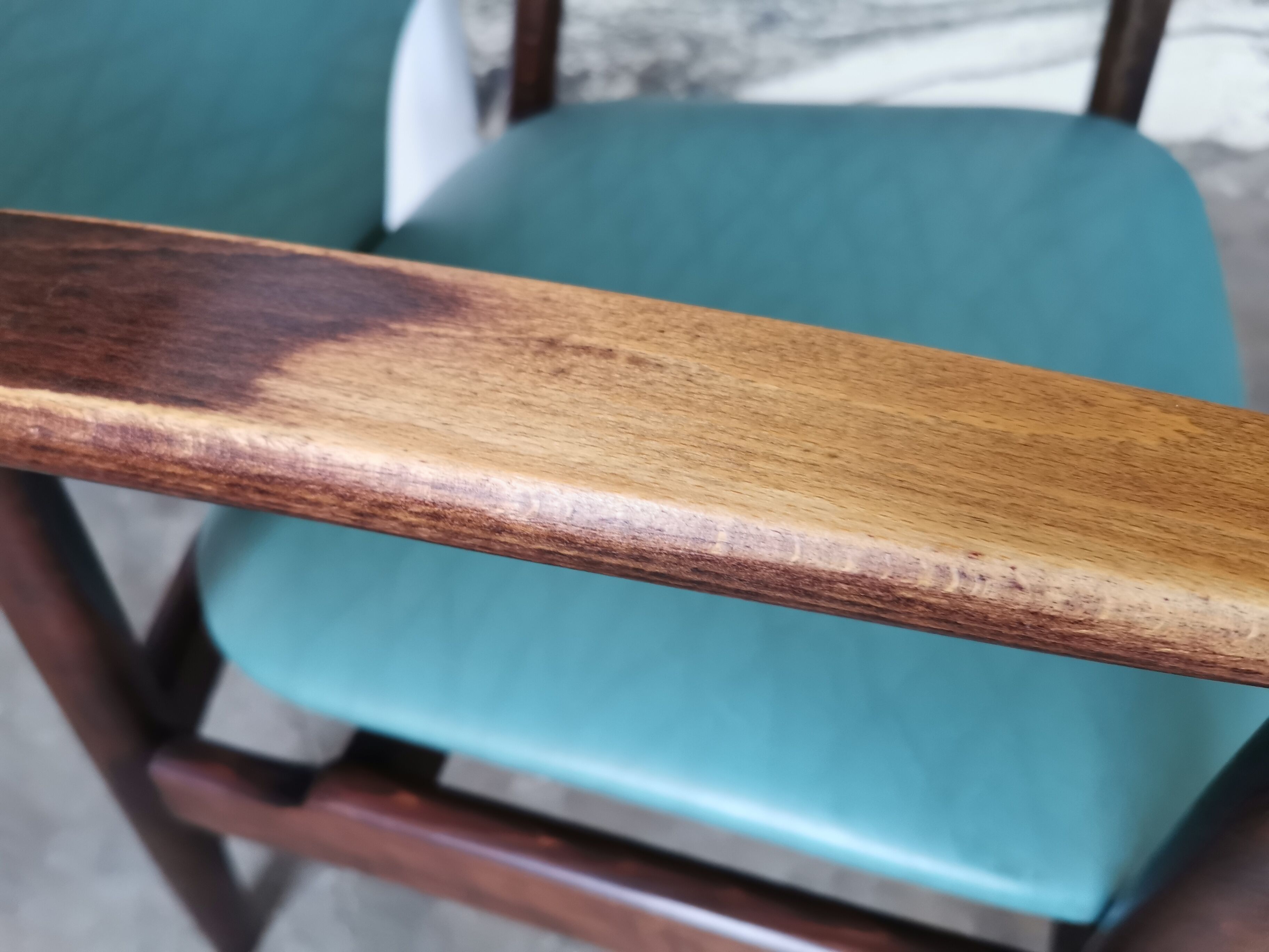 Fauteuil style scandinave 1970