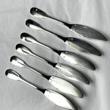 Puiforcat Hermes set of 6 fish knives