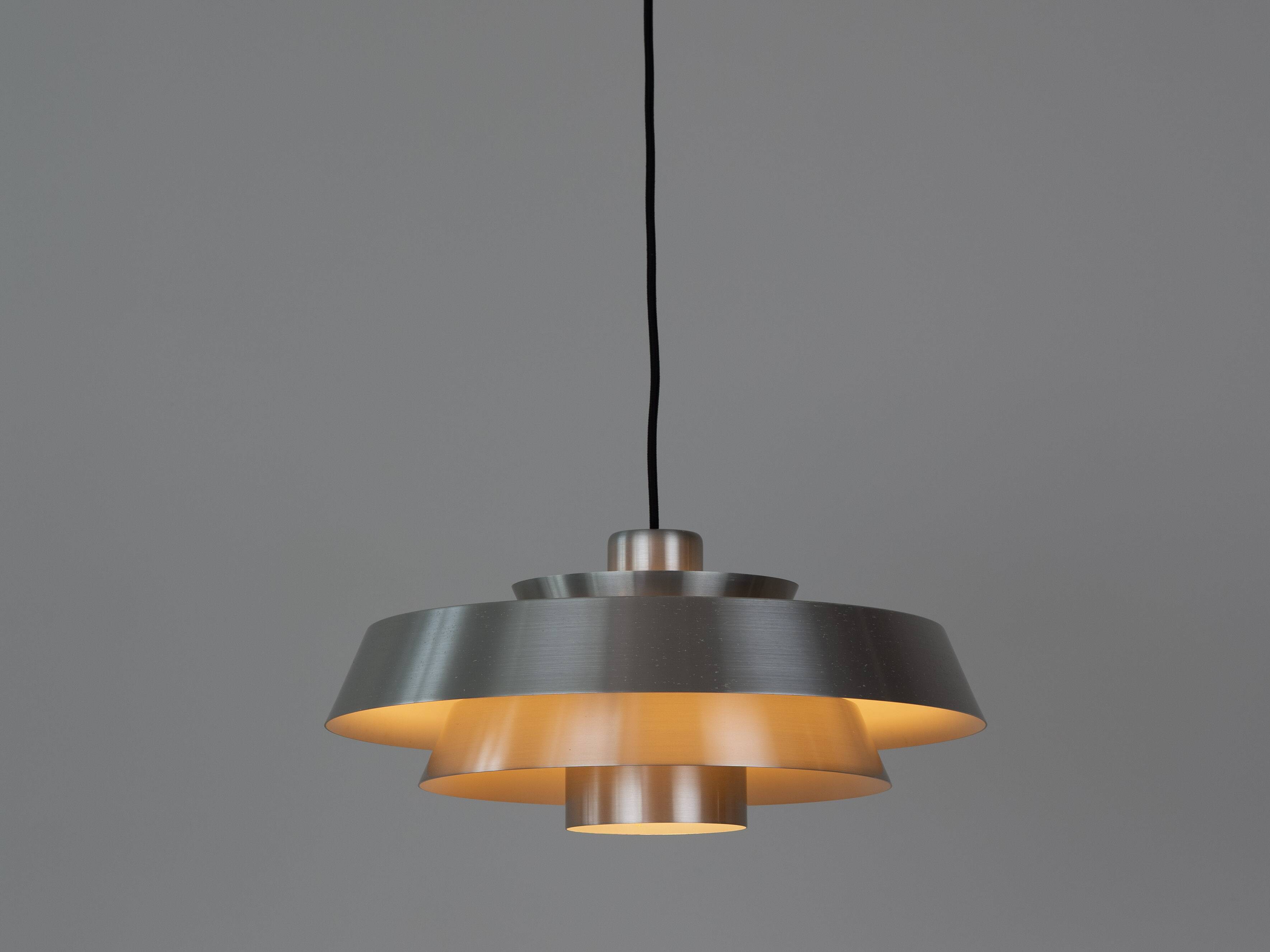 Danish vintage Nova pendant lamp by Jo Hammerborg, Fog og Morup, 1963