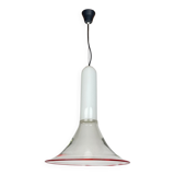 Suspended lamp Samanta in Murano glass attributed to Roberto Pamio for Leucos, Italy, 1970s.