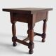 Spanish Castilian Baroque Revival Side Table, Mid-20th Century