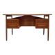 Teak Desk By Gunner Nielsen For Tibergaard