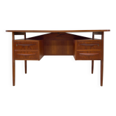 Teak Desk By Gunner Nielsen For Tibergaard