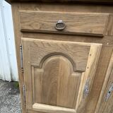 Solid Oak Sideboard Mid 20th Century
