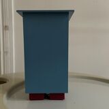 Bleu vase or wine holder alessi michael graves square euclid 1994