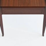Vittorio Dassi style Italian coffee table in mahogany, Italy, 1960