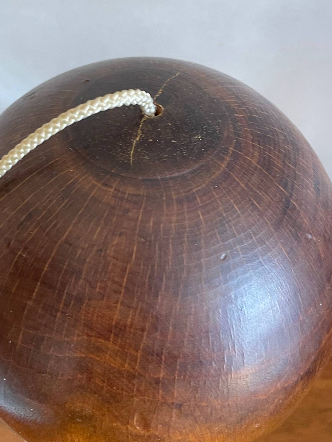 Large wooden cup and ball game