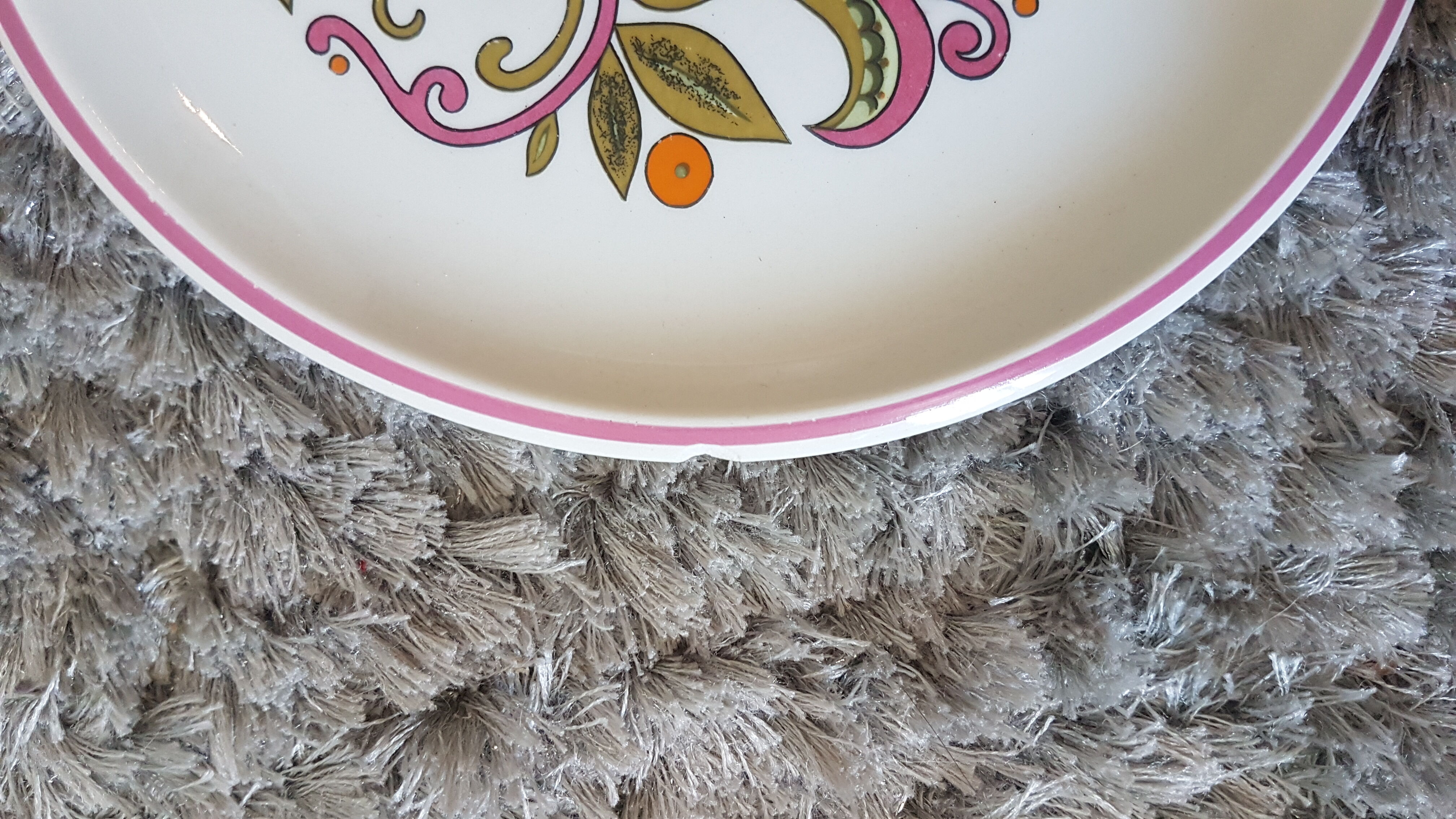 Lot de 6 assiettes creuses Villeroy et Boch Modèle "Bali"