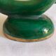 Pair of vintage green Art Deco candlesticks