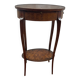 Louis XV style marquetry pedestal table-509012