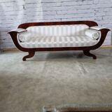 Biedermeier french sofa restored, reupholstered