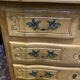 Louis XV style cherry chest of drawers