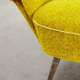 Yellow vintage armchair