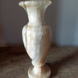 Vintage alabaster vase