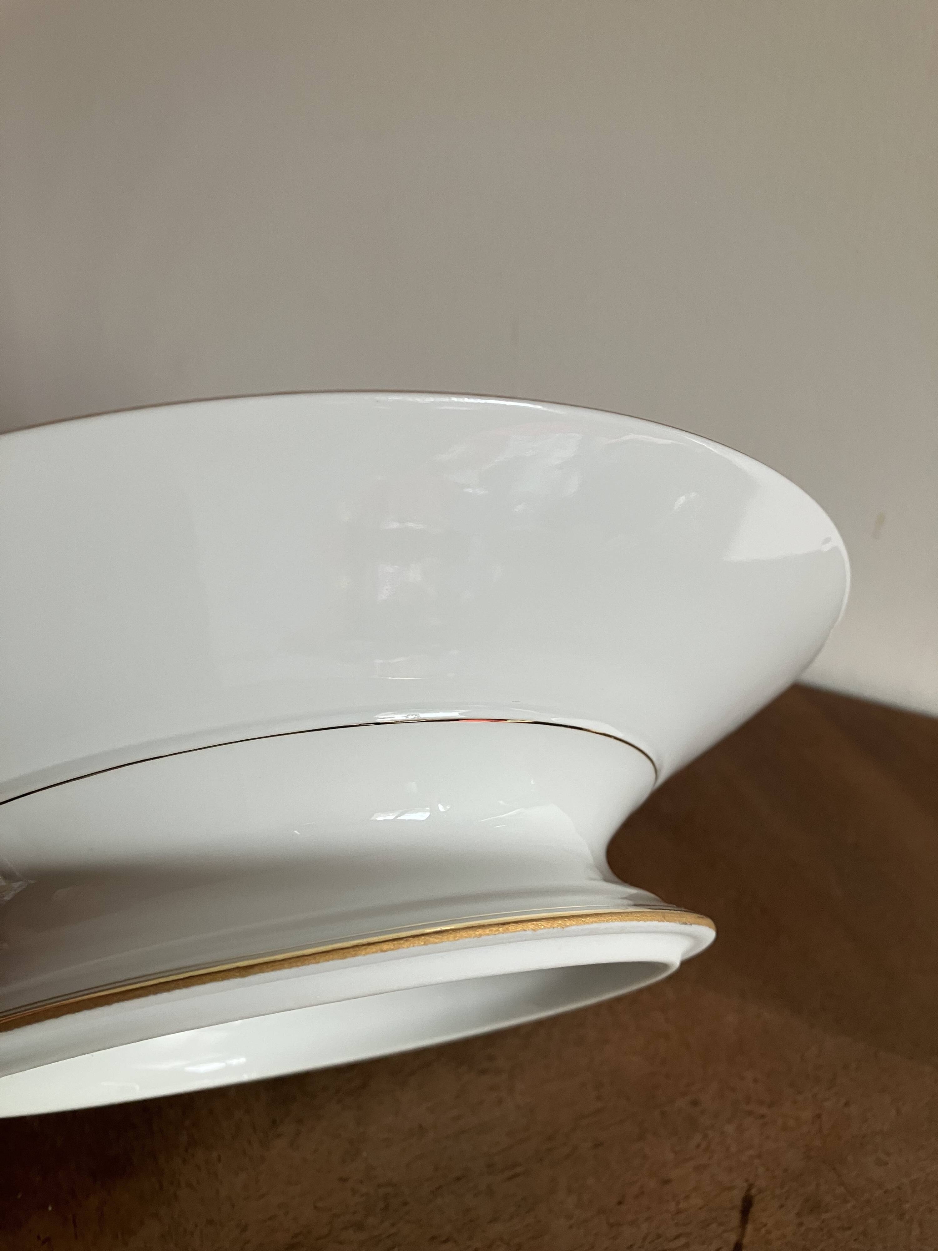 Plat présentoir porcelaine