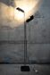 Lampada da terra modello Pala di Danilo e Corrado Aroldi per Luci per Luci anni '70