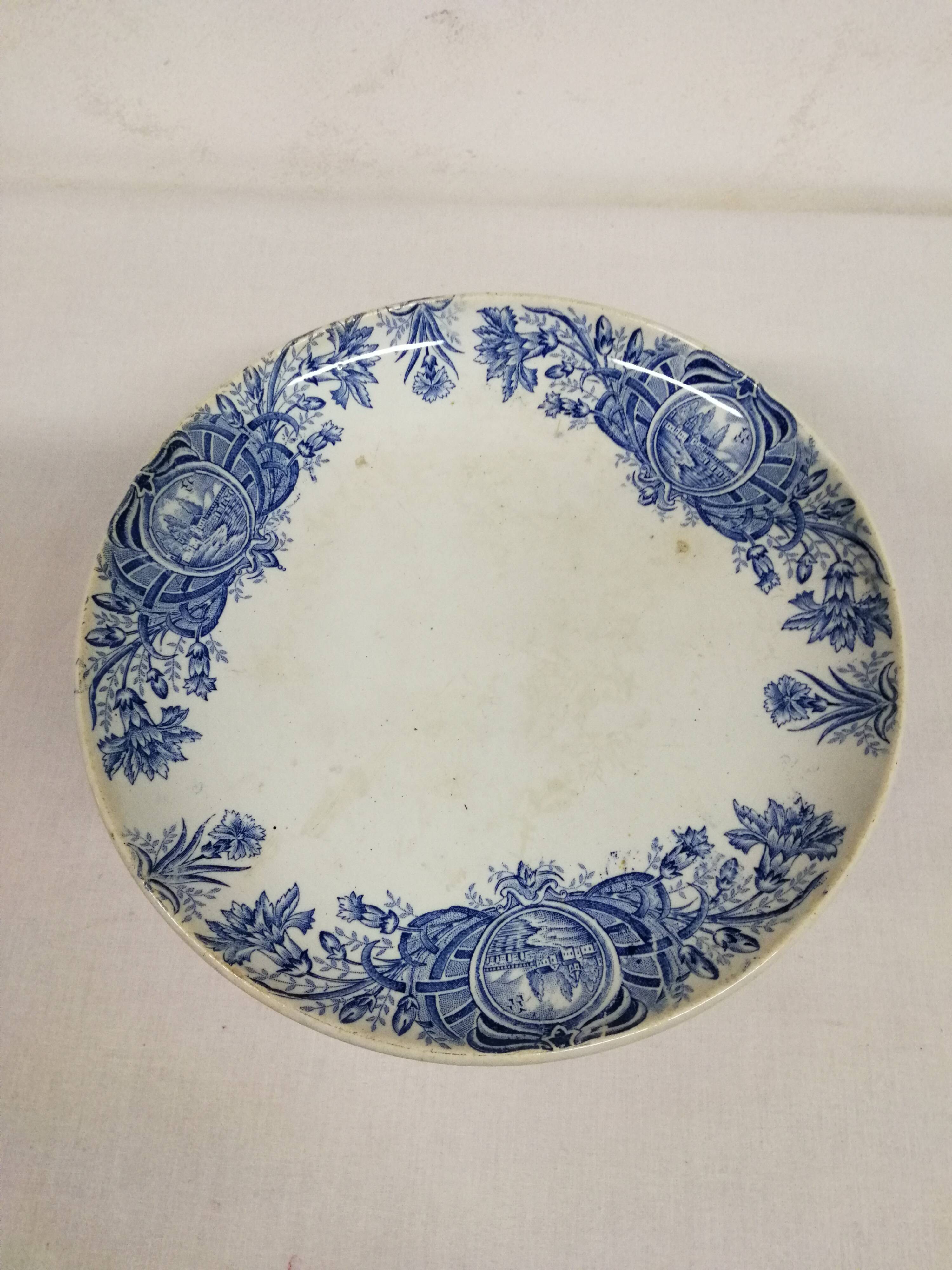 Old earthenware fruit bowl, Persian model