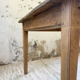 50s pine and oak farmhouse table 2.5m