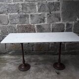 Bistro table marble top 145.5 cm