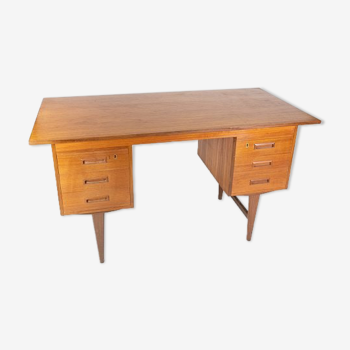 Bureau en teck de design danois des années 1960