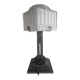 French Art Deco geometric table lamp
