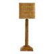 Lampe de table en bambou bio style vintage