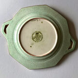 Cake dish Longwy Chevreuse enamels MP Chevallier